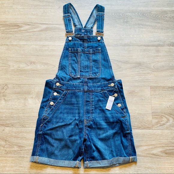 NWT GAP Overall Shorts - Picture 4 of 6
